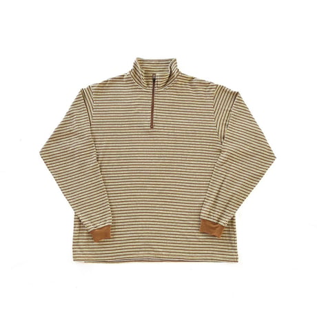 COMFORTABLE REASON - Multi Border L/S Stand Zip