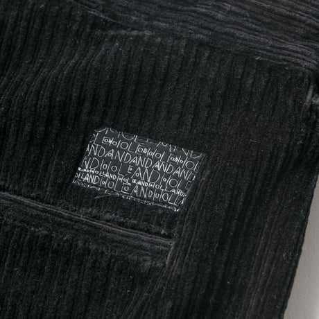 HOLE AND HOLLAND - CORD SMOOTH PANTS