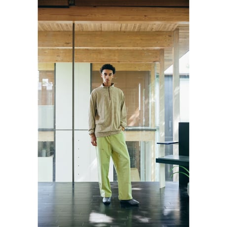 COMFORTABLE REASON - Double Knee Pigment Pant