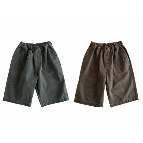 COMFORTABLE REASON - Botanical Wax Aging Shorts