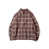 90's J.CREW - Harf Zip Cotton Jacket