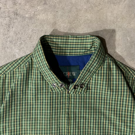 90's J.CREW - Cotton Checked Jacket