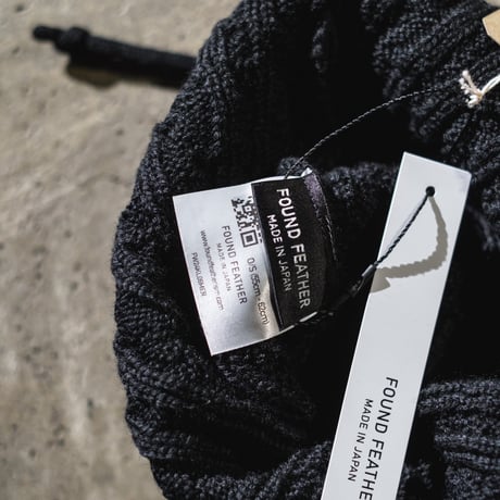 FOUND FEATHER - Elias Knit Flightcap - Italian Merino Wool