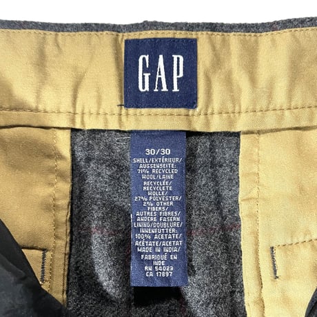 GAP - Wool Checked Pants