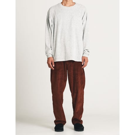 HOLE AND HOLLAND - CORD SMOOTH PANTS