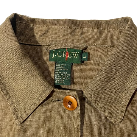 90's J.CREW - Linen Jacket