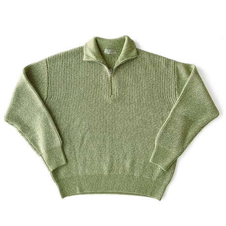 COMFORTABLE REASON - Harf Zip Knit