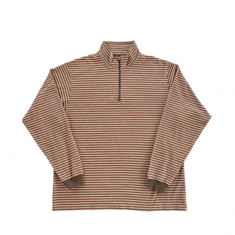 COMFORTABLE REASON - Multi Border L/S Stand Zip
