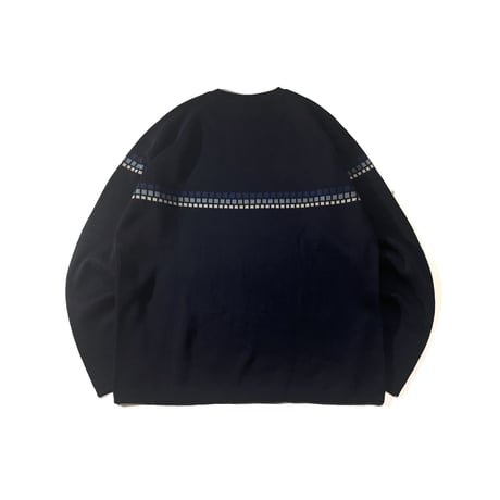 00's transnine - Striped Cotton Sweater