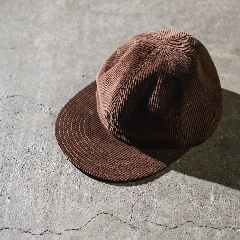 FOUND FEATHER コーデュロイキャップ FOUND FEATHER - Classic 6 Panel Cap - 8W Cordur