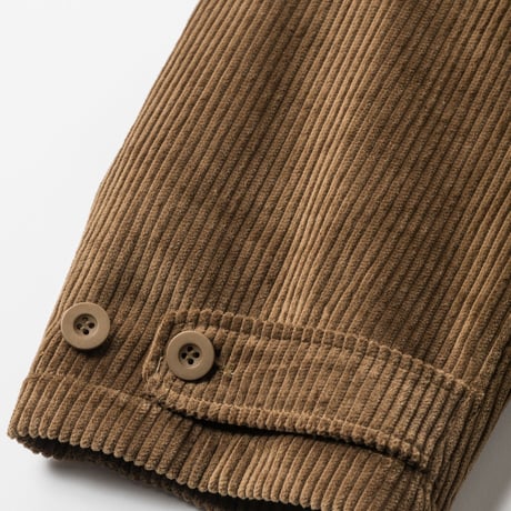 HOLE AND HOLLAND - CORD PUFFY COAT