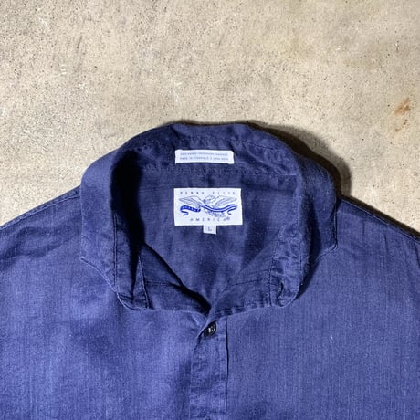 PERRY ELLIS - S/S Ramie Rayon Shirts