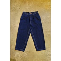 NOROLL - THICKWALK PANTS BLUE DENIM