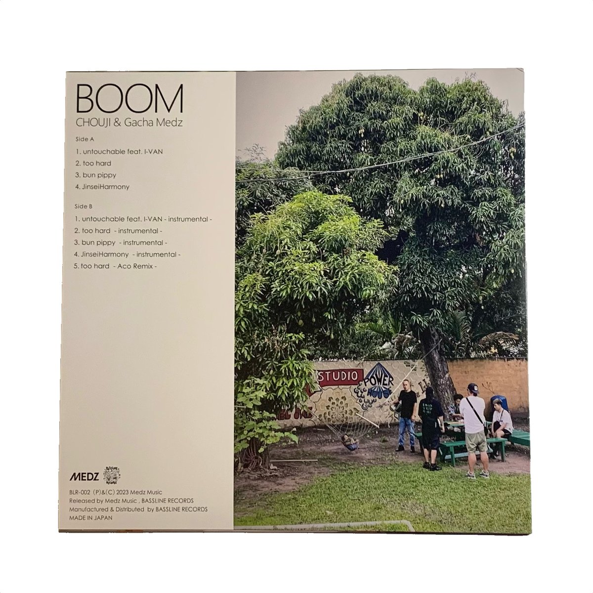 CHOUJI & Gacha Medz BOOM アナログレコード CHOUJI & Gacha Medz - BOOM | LOFT