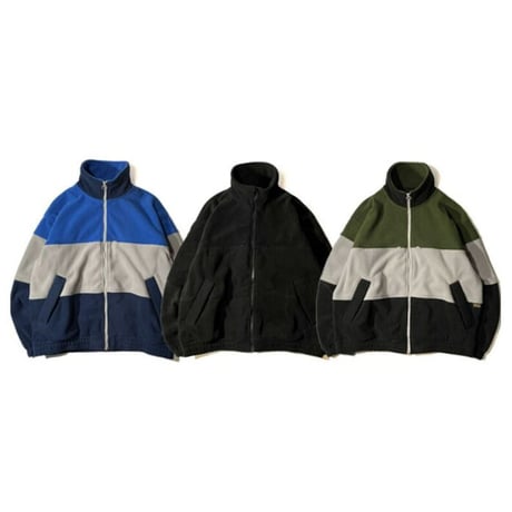 RWCHE - RELAX BORDER FLEECE JACKET