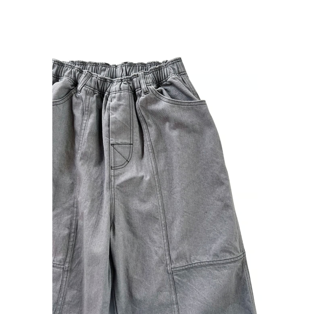 COMFORTABLE REASON - Denim Baggy Shorts | LOFT