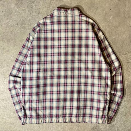 90's Eddie Bauer - Cotton Checked Jacket