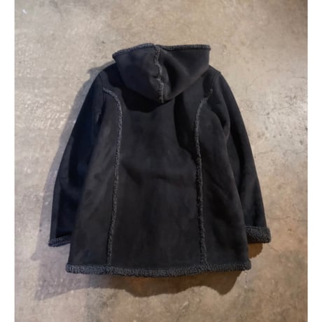 L.L.Bean - Faux Suede Boa Coat