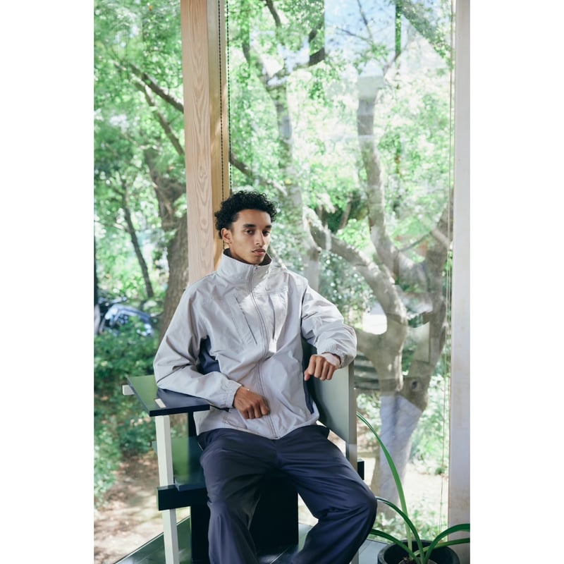 COMFORTABLE REASON - Stand Zip Stretch Jacket |