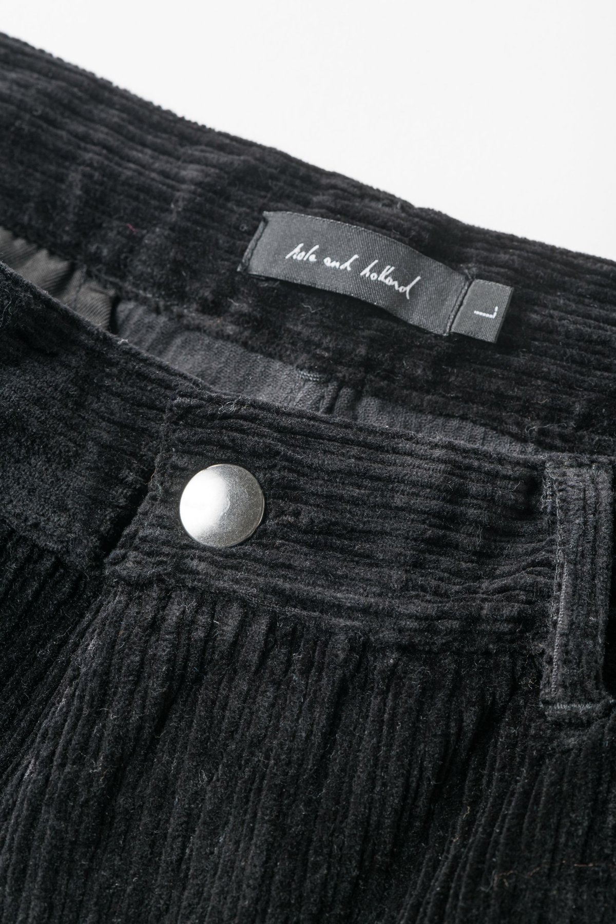HOLE AND HOLLAND - CORD SMOOTH PANTS | LOFT