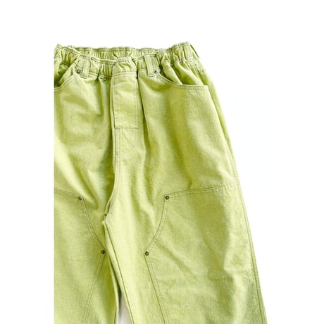 COMFORTABLE REASON - Double Knee Pigment Pant