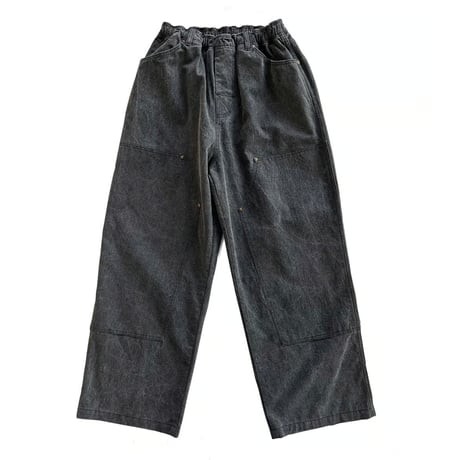 COMFORTABLE REASON - Double Knee Pigment Pant