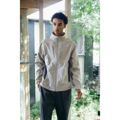COMFORTABLE REASON - Stand Zip Stretch Jacket