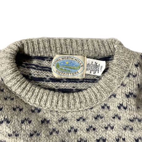 90's ROYAL NORTH MILLS OUTFITTERS - Sweater