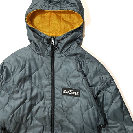 90's WILD THINGS PRIMALOFT Nylon Jacket Hoodie