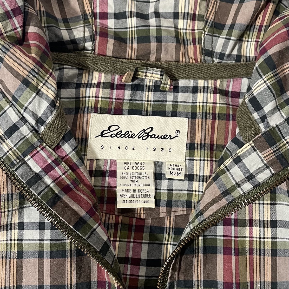 トップス Eddie Bauer Madras Plaid Anorak Jacket Vintage Eddie Bauer Anorak Jacket – Aimé Leon Dore