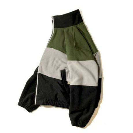 RWCHE - RELAX BORDER FLEECE JACKET