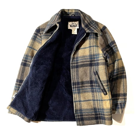70's WOOL RICH Wool Checked Jacket