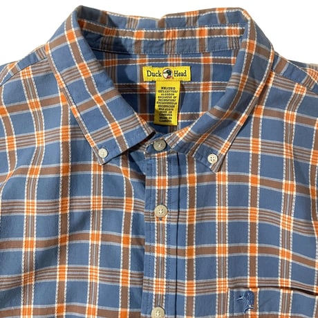 Duck Head - S/S Checked BD Shirts
