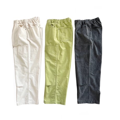 COMFORTABLE REASON - Double Knee Pigment Pant
