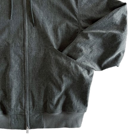 COMFORTABLE REASON - Pigment Coating Hooded Jacket