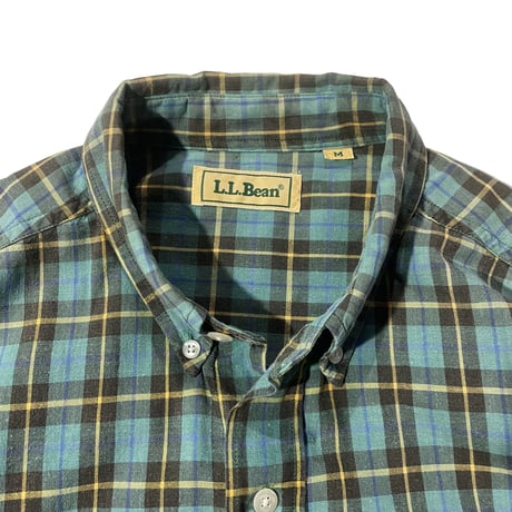 L.L.Bean - S/S Checked Cotton Shirts