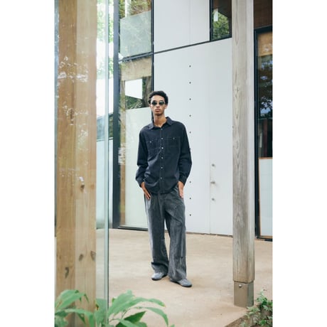 COMFORTABLE REASON - Double Knee Pigment Pant