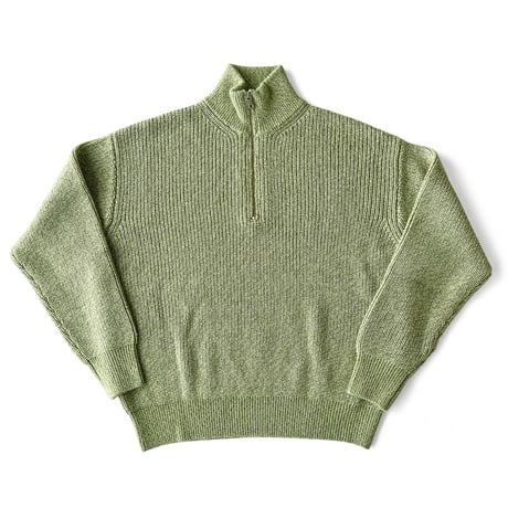 COMFORTABLE REASON - Harf Zip Knit