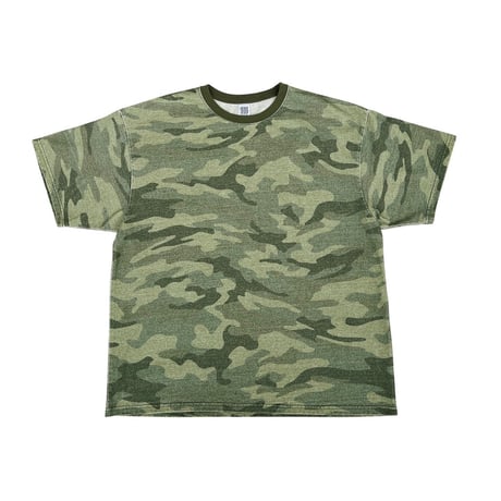 COMFORTABLE REASON - Pigment Dyed Melt Camo Tee