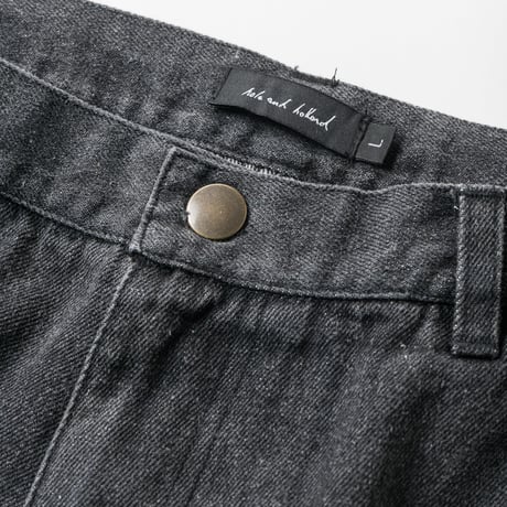 HOLE AND HOLLAND - DENIM SMOOTH PANTS