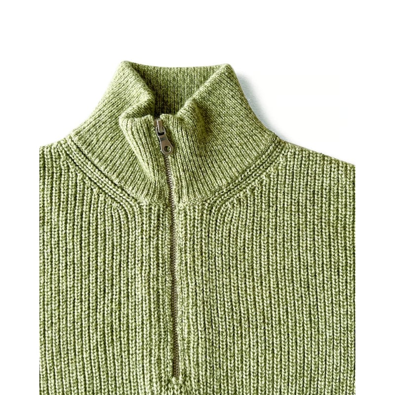 COMFORTABLE REASON - Harf Zip Knit | LOFT