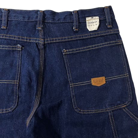 RED KAP - PD80 DUNGAREE JEAN - PREWASHED INDIGO