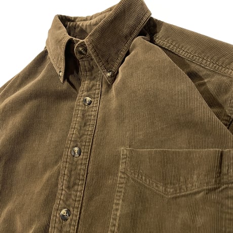 90's L.L.Bean - Corduroy BD Shirt