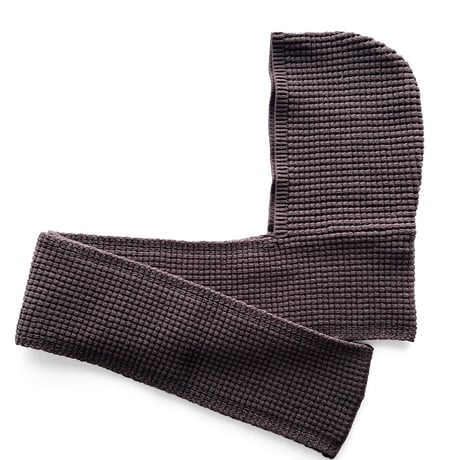 COMFORTABLE REASON - Waffle Hood Scarf