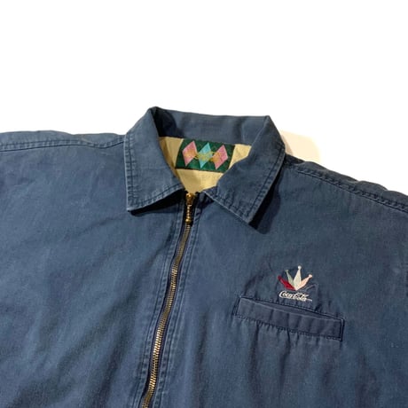 80's Coca-Cola official - Cotton Padded Jacket
