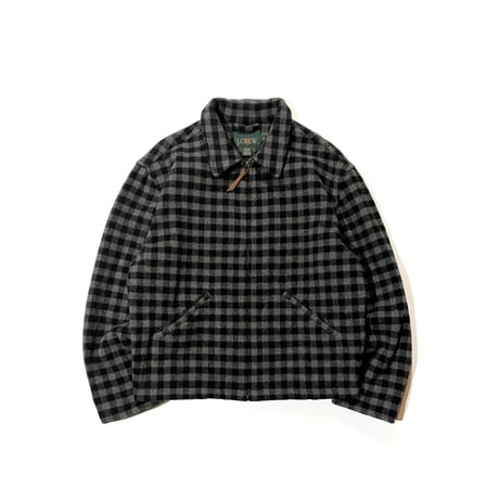 90's J.CREW - Wool Check Jacket