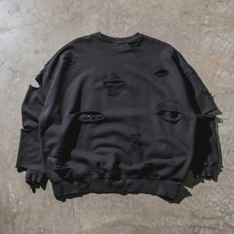 FVK - SKULL CAT DAMAGE SWEAT