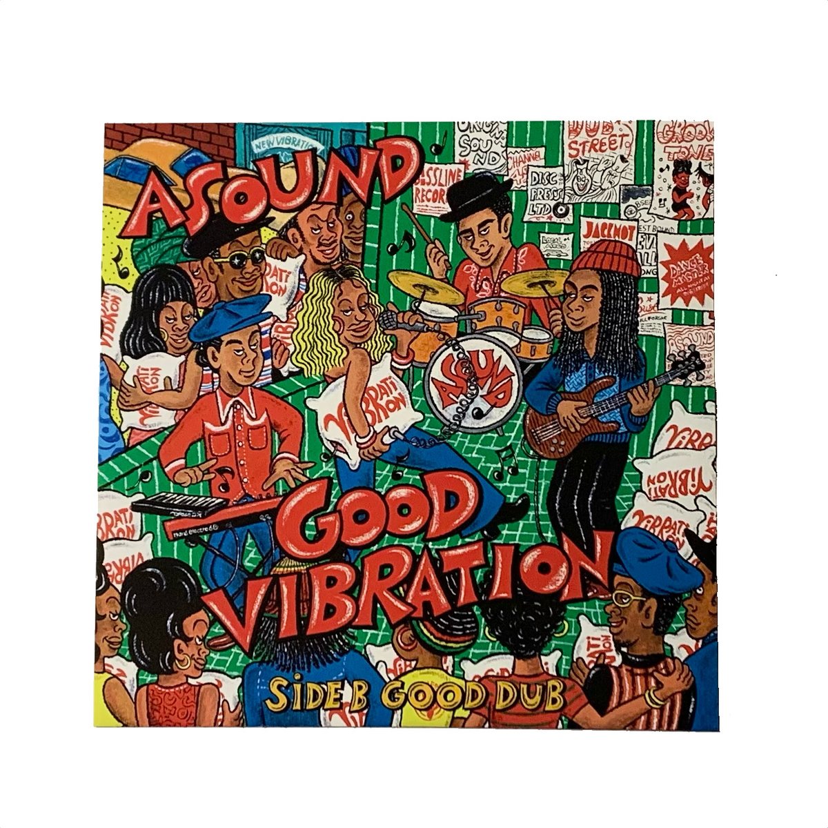 新品未使用盤　ASOUND オリジナル　レコード 新品 ASOUND / GOOD VIBRATION 7inch レコード 45 - メルカリ