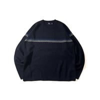 00's transnine - Striped Cotton Sweater