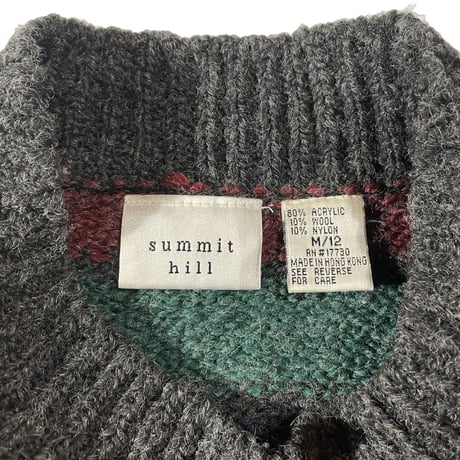 summit hill - Border Sweater